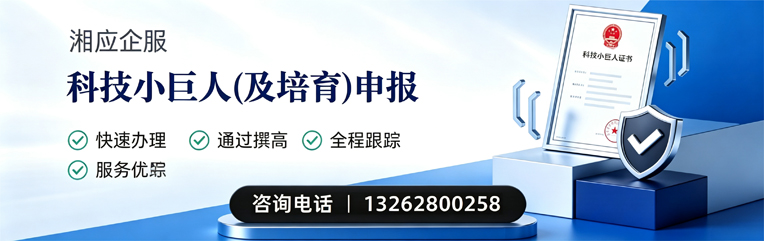 运城科技小巨人及培育企业申报服务